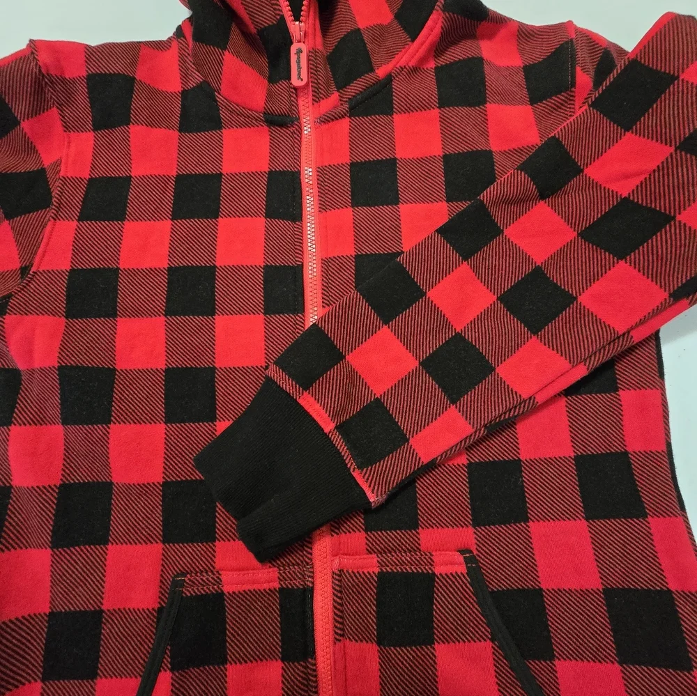 Tipseyelves MEN'S LUMBERJACK JUMPSUIT Mefium Buffalo‎ Plaid Onzie - Picture 11 of 14